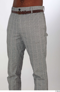 Kavan brown belt casual dressed grey trousers thigh 0002.jpg